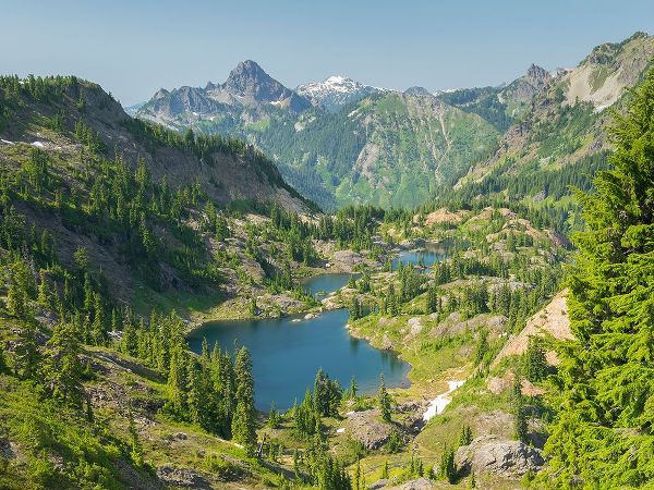 Wild, Jamie and Judy 아티스트의 Washington State-Central Cascades-Rampart Ridge-Rampart Lakes작품입니다.